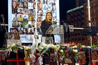 ΜΑΡΙΑ ΚΑΡΥΣΤΙΑΝΟΥ, πρόεδρος του Συλλόγου Θυμάτων-Πληγέντων Τεμπών, μητέρα θύματος, παιδίατρος
